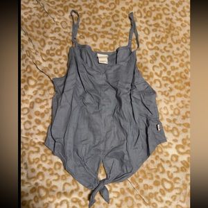 North Face Tie Front Tank Top
